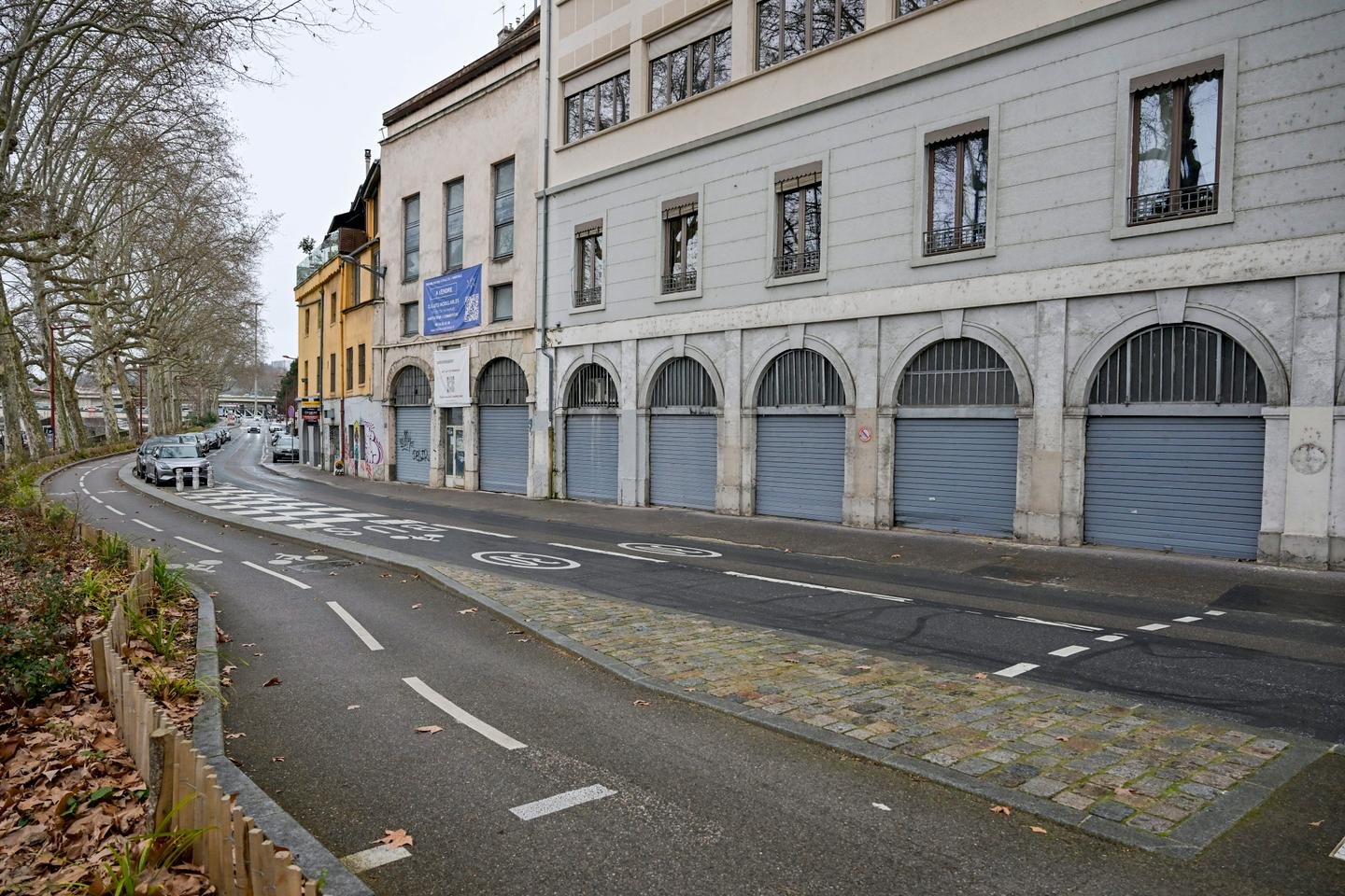 Le quai Fulchiron à Lyon, où Quentin D. a été retrouvé grièvement blessé après son agression.