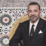 Sa Majesté le Roi Mohammed VI recevant M. Ross McInnes, président du Conseil d'Administration du Groupe Safran, au Palais Royal de Casablanca.
