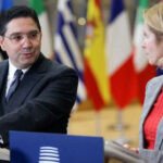 Nasser Bourita et Kaja Kallas lors de la 15e réunion du Conseil d'association UE-Maroc à Bruxelles.