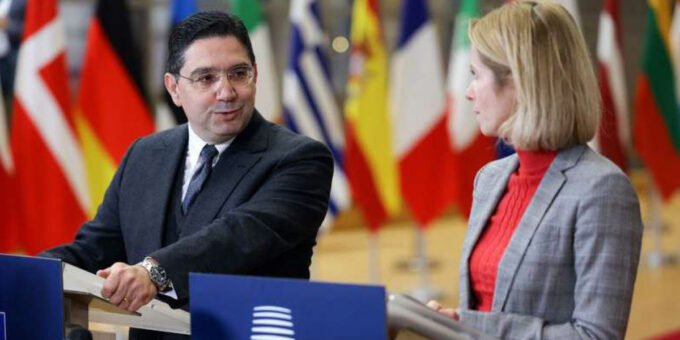 Sahara Marocain : L'Union Européenne Scelle un Consensus Historique, Ouvrant une Nouvelle Ère de Partenariat avec le Maroc 10 Nasser Bourita et Kaja Kallas lors de la 15e réunion du Conseil d'association UE-Maroc à Bruxelles.