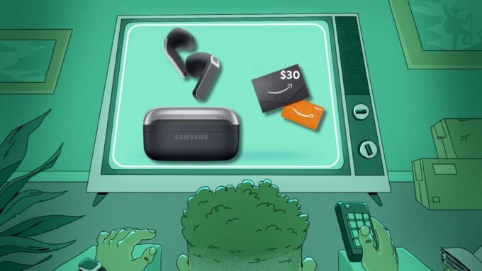 Samsung Galaxy Buds 4 & Pro Unveiled: Preorder Now and Score an Amazon Gift Card! 5 A close-up shot of the Samsung Galaxy Buds 4 and Galaxy Buds 4 Pro wireless earbuds with their respective charging cases, showcasing their sleek design.