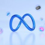 Abstract representation of social media platforms and online safety, possibly featuring app logos or a digital interface.