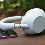 Sony WH-1000XM6 wireless noise-cancelling headphones in black