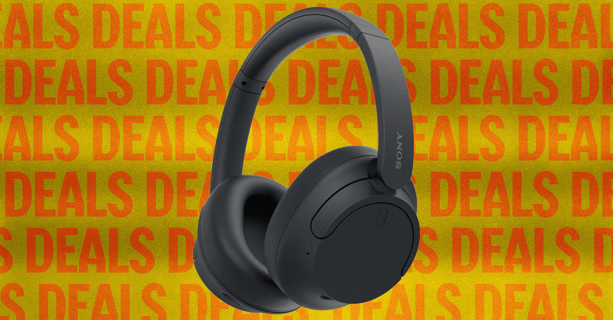 Sony WH-CH720N noise-cancelling headphones on sale