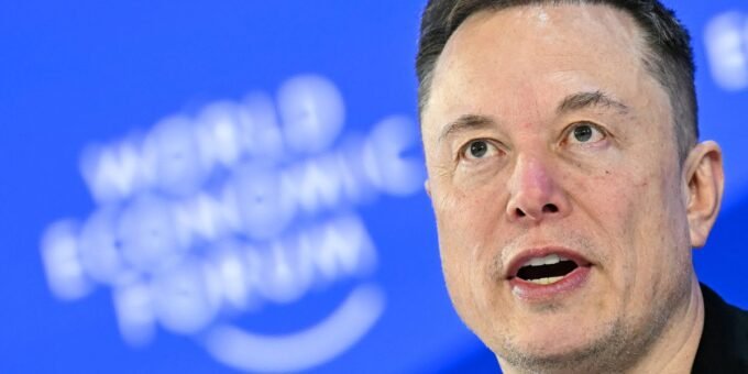 Illustration of SpaceX rocket launching with xAI logo integrated, symbolizing the merger and future of space-based AI.