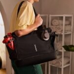 A Stanley Quencher tumbler alongside wellness products like a yoga mat and water bottle, symbolizing the brand's expansion into the health and wellness market.