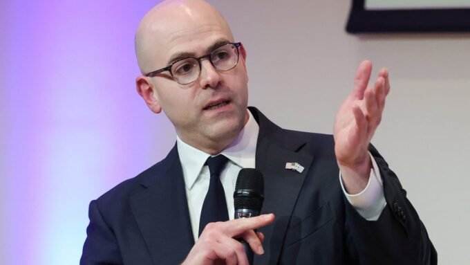 Federal Reserve Governor Stephen Miran speaking on regulations and monetary policy at the Delphi Economic Forum in Athens, Greece.