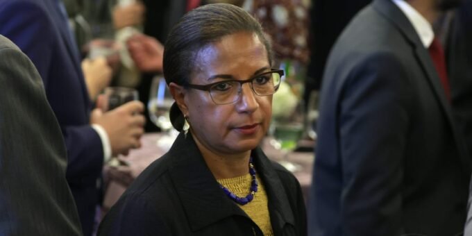 Portrait of Susan Rice, former US National Security Advisor.
