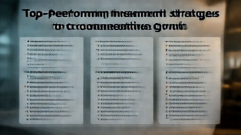 Top-performing investment strategies for conservative growth. complete guide