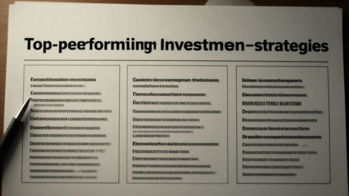 Top-performing investment strategies for conservative growth. complete guide