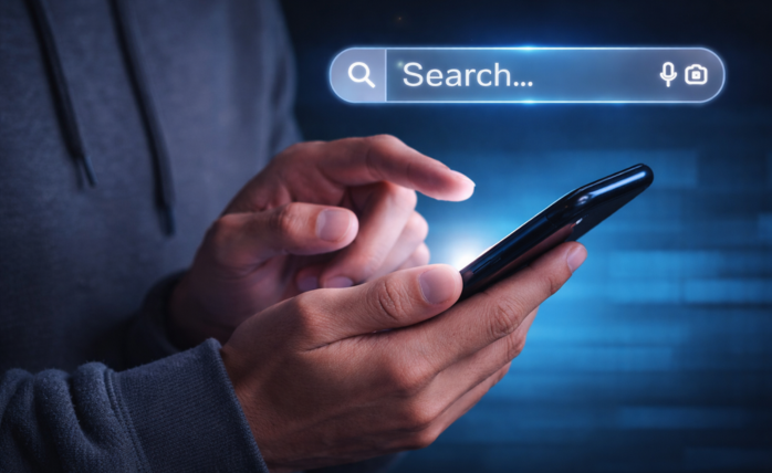 A visual representation of a well-structured website with interconnected content clusters and pillar pages, symbolizing strong topical authority in SEO.