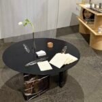 A vibrant, squash-orange kitchen display by IKEA Canada at Toronto Design Week 2026, showcasing bold colour and modern design.