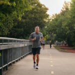 Troy Aikman, former NFL quarterback and current broadcaster, smiling and looking healthy, representing his commitment to wellness.