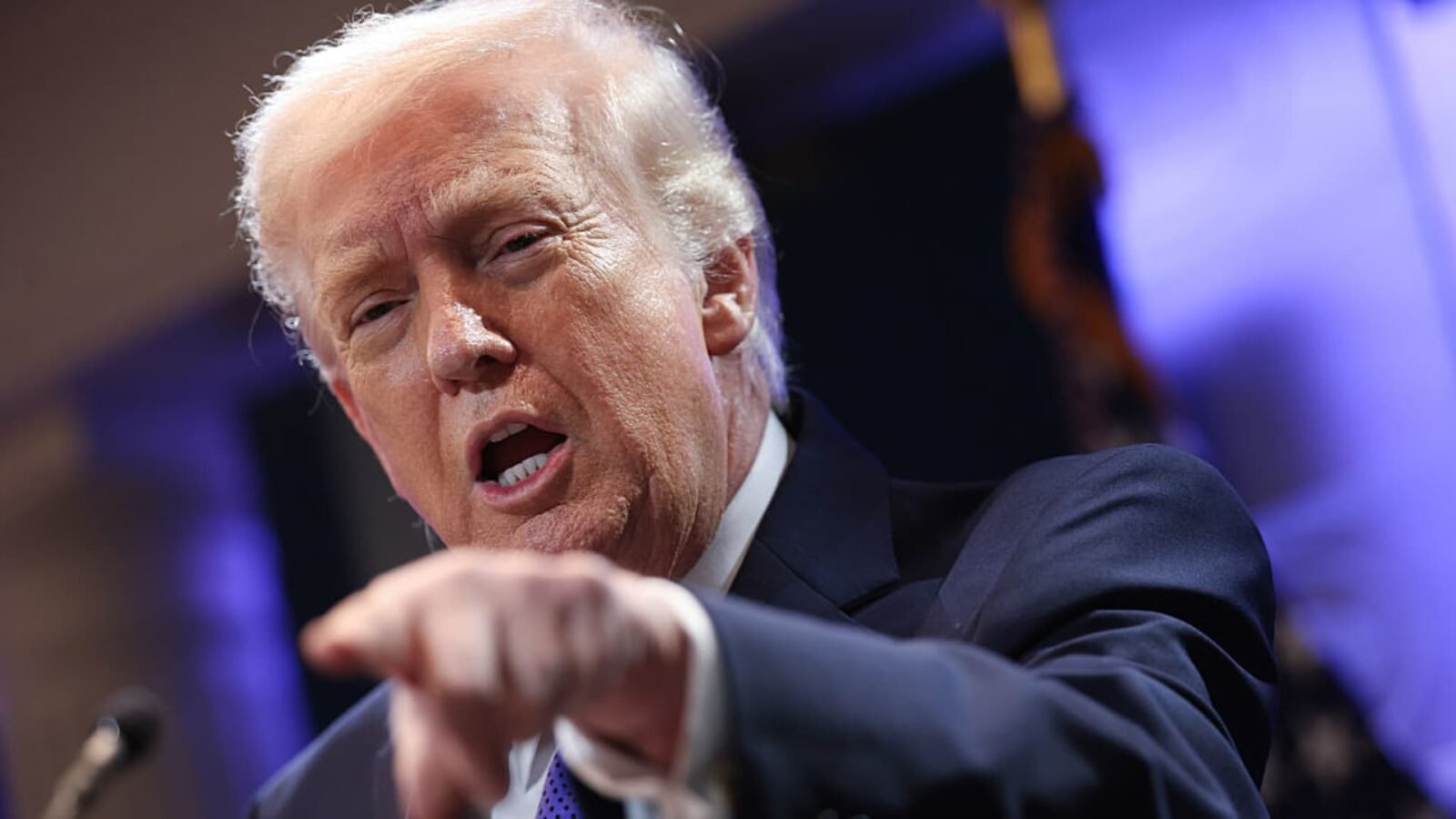 Trump Escalates Trade War: New 15% Global Tariffs Declared 'Effective Immediately' After Court Rebuff 3 U.S. President Donald Trump speaking during a press briefing at the White House.