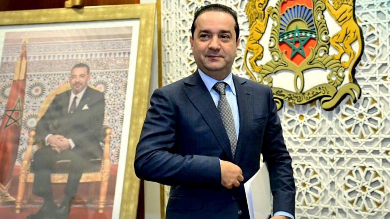 Mohamed Chaouki, candidat à la succession d'Aziz Akhannouch à la tête du Parti du Rassemblement National des Indépendants (RNI) au Maroc.