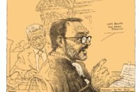 Louis Balling, avocat de Bruno Gollnisch, en pleine plaidoirie au palais de justice de Paris.