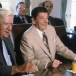 Illustration depicting the US Capitol building with a graph showing rising national debt in the background, symbolizing the fiscal challenges facing the nation.