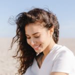 Illustration depicting brain health and vitamin D, with a thoughtful person.