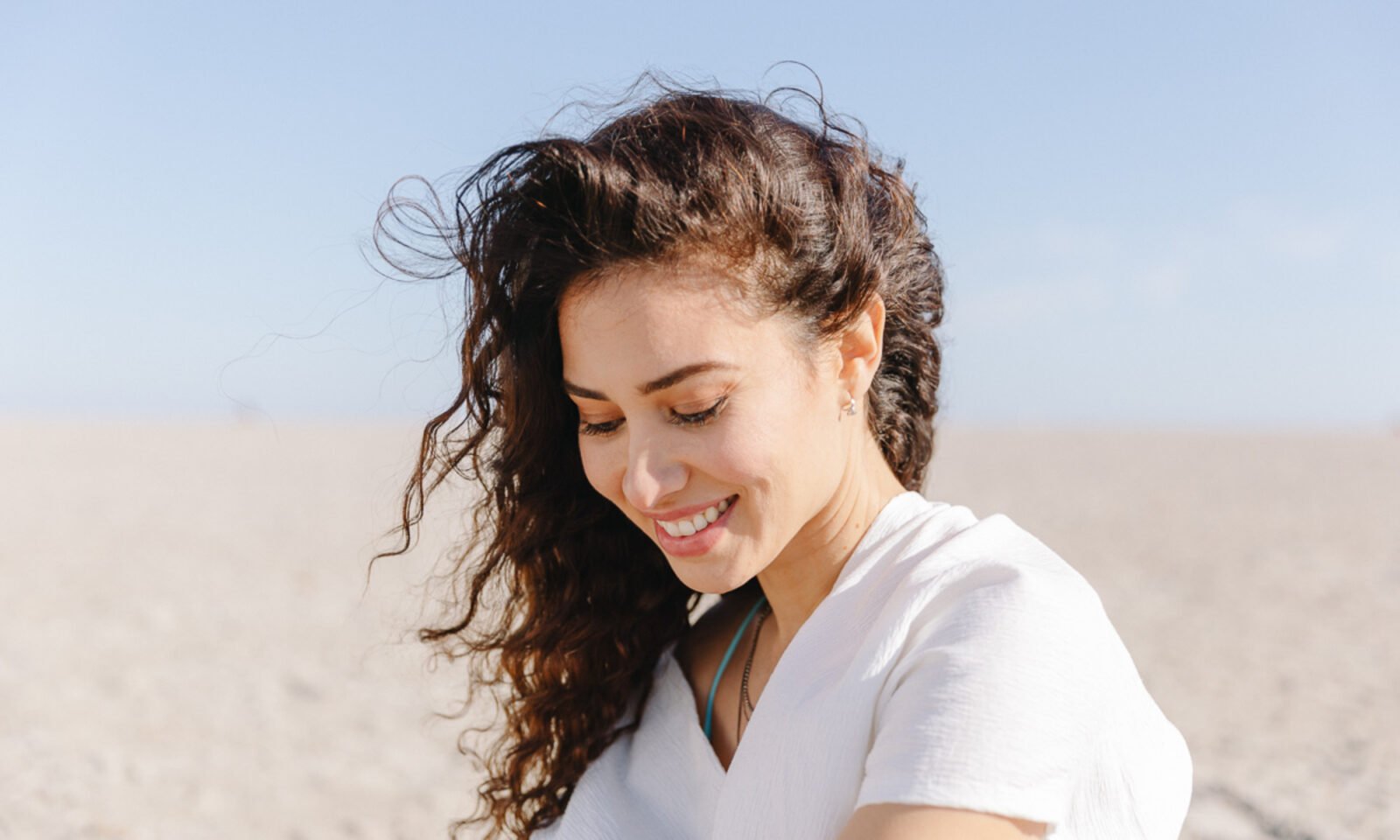 Illustration depicting brain health and vitamin D, with a thoughtful person.
