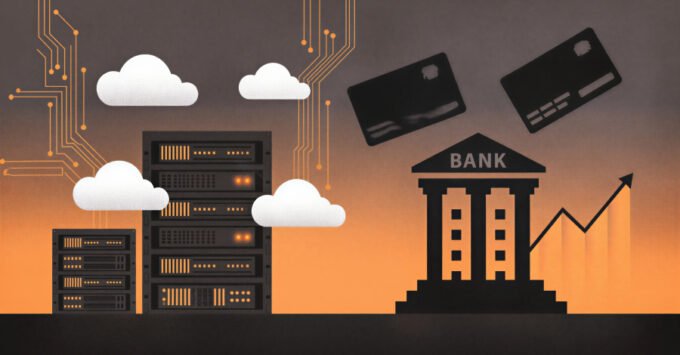 VoidLink Unleashed: AI-Assisted Malware Targets Global Tech and Finance 7 Abstract representation of VoidLink malware code infiltrating cloud servers, with 'AI' elements.