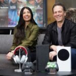 Xbox Leadership Shake-Up: Spencer and Bond Depart as AI Visionary Asha Sharma Takes the Helm 2 New and outgoing Xbox leadership figures including Phil Spencer, Sarah Bond, and Asha Sharma.