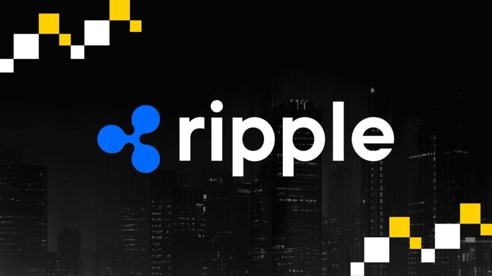 Illustration of XRP Ledger (XRPL) infrastructure with Ripple logo and institutional finance elements