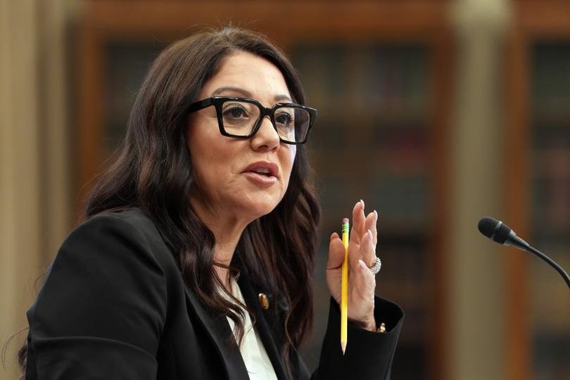 US Retirement Revolution: Trillions in 401(k) Funds Eyeing Crypto and Alternative Assets 3 Labor Secretary Lori Chavez-DeRemer speaks, discussing new retirement investment policies.