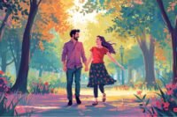 A woman confidently looking forward, symbolizing self-empowerment and choosing her path in love.