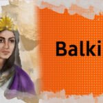 Photomontage représentant Balkis, la reine de Saba, dont l'histoire est documentée dans les livres saints.