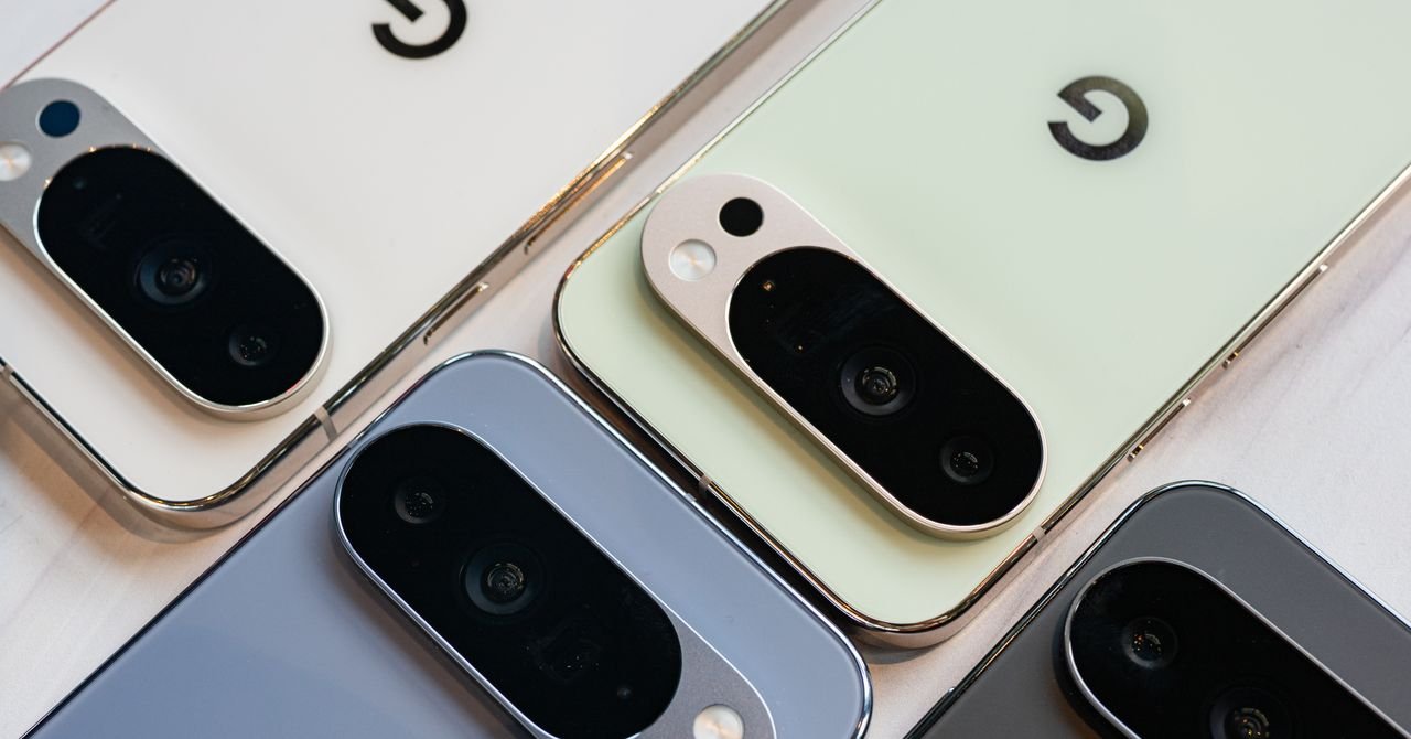 A lineup of Google Pixel phones from 2026, showcasing the Pixel 10a, Pixel 10, Pixel 10 Pro, and Pixel 10 Pro Fold, against a modern tech backdrop.