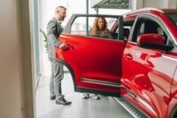 A collection of new SUVs on sale, highlighting significant savings.