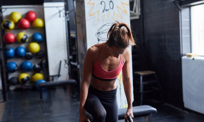 A visual representation of healthy bones or a person engaging in a health-promoting activity, symbolizing bone strength.