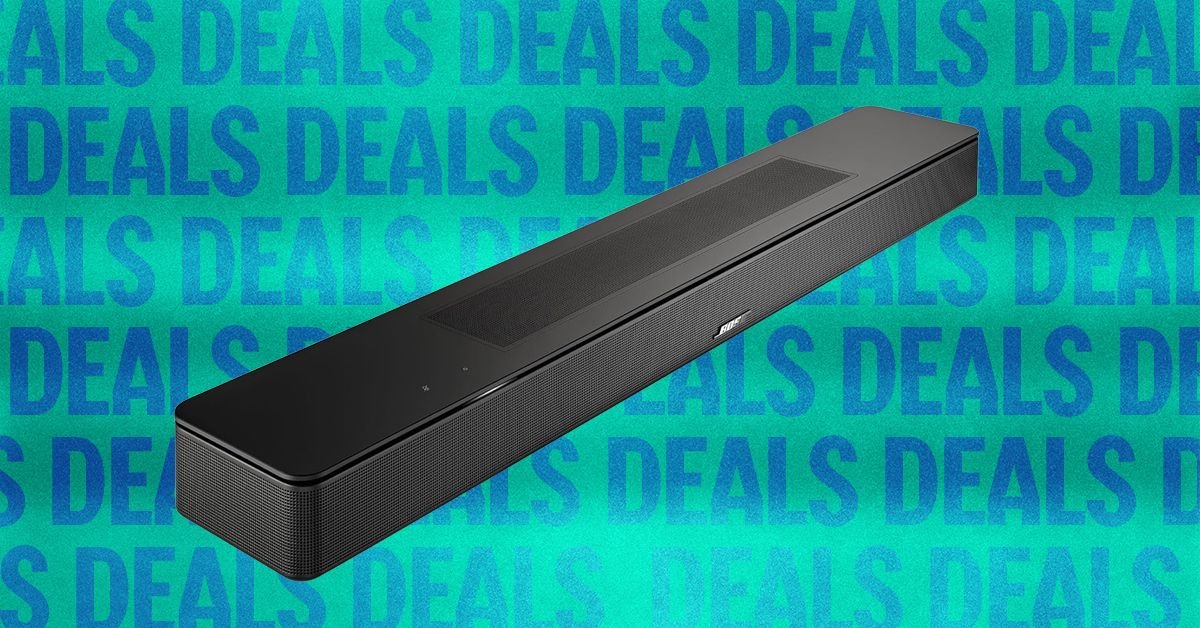 Elevate Your Home Audio: The Compact Bose Smart Soundbar is Now $80 Off! 3 Bose Smart Soundbar with compact design under a TV