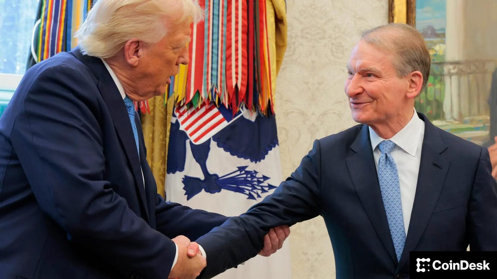 Paul Atkins, Chairman of the SEC, discussing the future of cryptocurrency regulation.