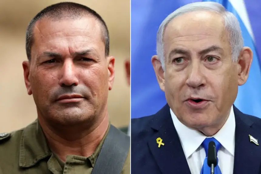 صورة لرئيس أركان الجيش الإسرائيلي إيال زامير يتحدث، مع خلفية عسكرية، تعبر عن خطورة تحذيراته بشأن جاهزية الجيش.