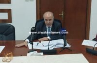 وزير التربية والتعليم الأردني الدكتور عزمي محافظة يتحدث في اجتماع نيابي حول مشروع قانون التعليم الجديد.