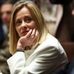 صورة لرئيسة الوزراء الإيطالية جورجيا ميلوني