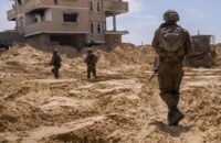 صورة لمشهد في مسافر يطا جنوب الخليل، حيث وقع حادث إطلاق النار