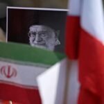 صورة جوية لموقع مستهدف في إيران تظهر آثار ضربة جوية إسرائيلية.