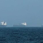 صورة توضيحية للتوترات في منطقة الخليج بين إيران والقوات الأمريكية