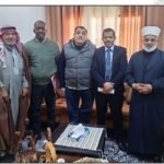 فريق من الهيئة الهاشمية للمصابين العسكريين خلال زيارة ميدانية في إحدى محافظات الأردن