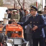 عناصر الوقاية المدنية بميسور خلال عروض تطبيقية في اليوم العالمي للوقاية المدنية