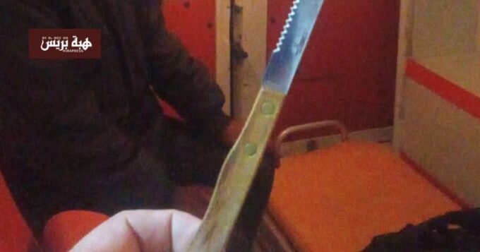 صورة تظهر عناصر من السلطات المحلية تتدخل في شارع عام بمدينة ترجيست.