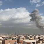 خريطة الشرق الأوسط تظهر مناطق النزاع مع تصاعد التوترات العسكرية بين القوى الإقليمية والدولية.