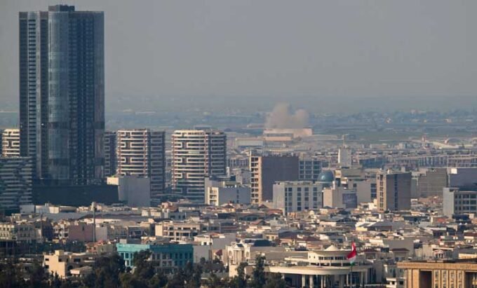 صورة تجمع لقطات من أبرز الأحداث الإقليمية المتناولة في المقال