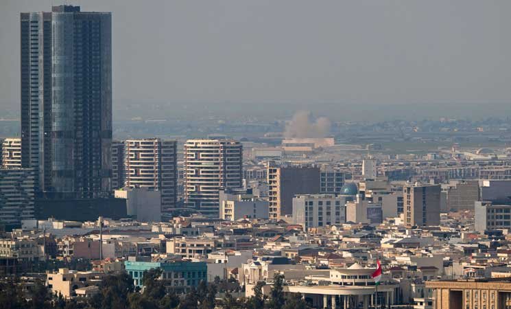 صورة تجمع لقطات من أبرز الأحداث الإقليمية المتناولة في المقال