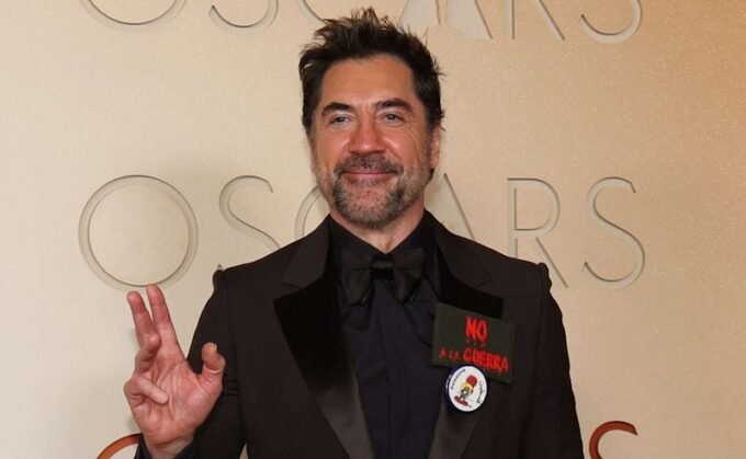 صورة تجمع لقطات من الأحداث المذكورة: صواريخ، خريطة الشرق الأوسط، خافيير بارديم، دونالد ترامب، جمال ريان.