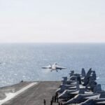 صورة جوية لجزيرة خرج الإيرانية، مركز تصدير النفط الحيوي