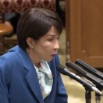 رئيسة وزراء اليابان ساناي تاكايتشي والرئيس الأمريكي دونالد ترامب خلال لقاء دبلوماسي في واشنطن.