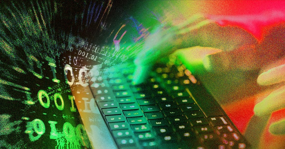 Navigating the Digital Underbelly: Your Guide to Dark Web Monitoring and Data Protection 3 Illustration of digital data flowing into a secure monitoring system, representing dark web monitoring.